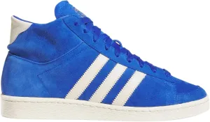 adidas Jabbar High Top Mens Basketball Shoes (Royal Blue/Cream White)