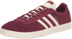 adidas Men's VL Court Lifestyle Skateboarding Suede Skate Shoe, Shadow Red/Off White/Bright Red, 5