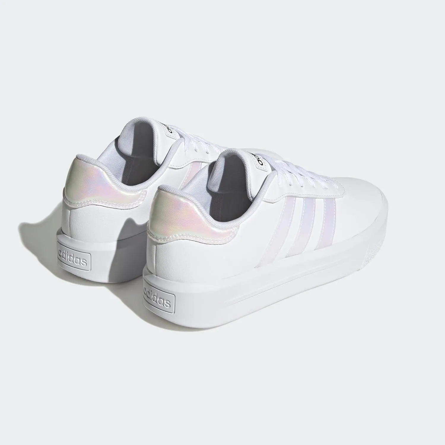 adidas Women's Court Platform Skate Shoe