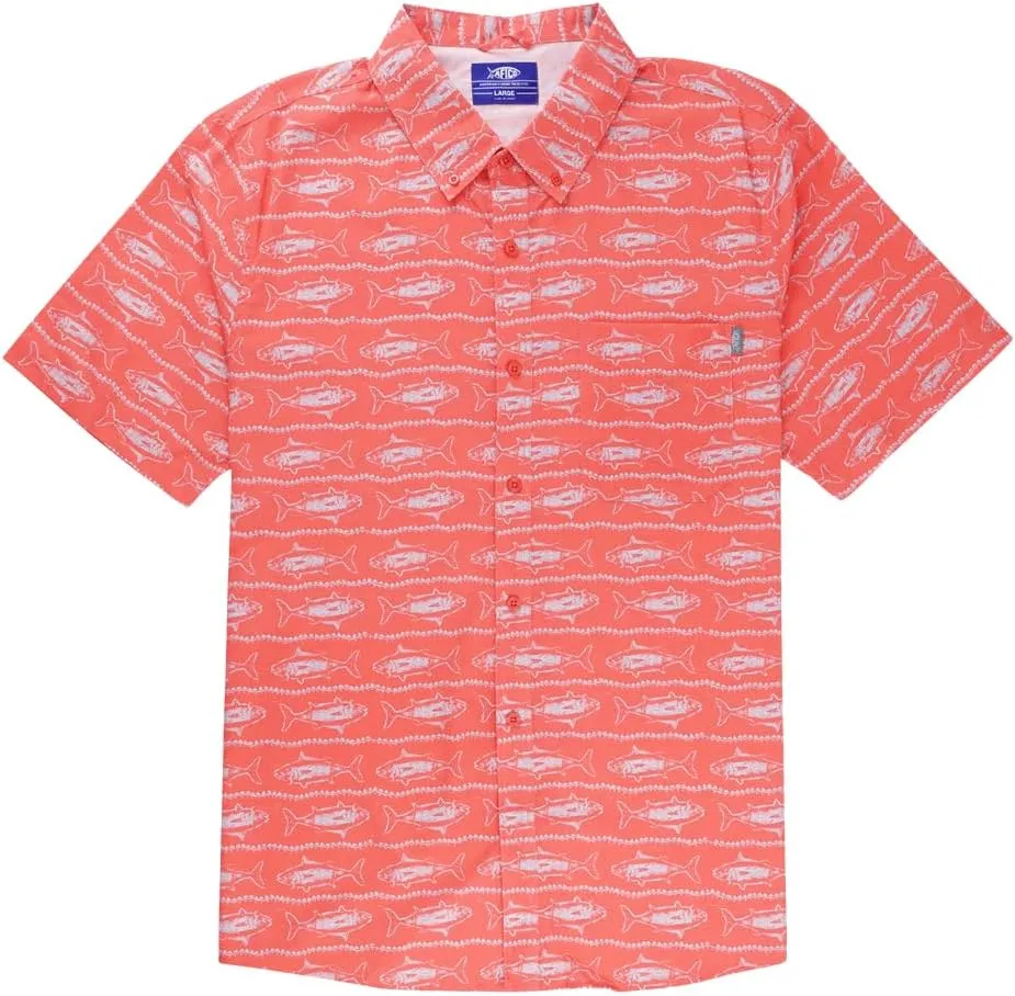 AFTCO Men's Boatbar SS Shirt