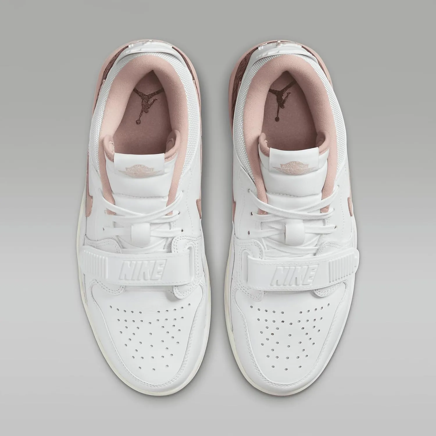 Air Jordan Legacy 312 Low Women's Shoes (FQ7827-116, White/Archaeo Brown/Sail/Pink Oxford)