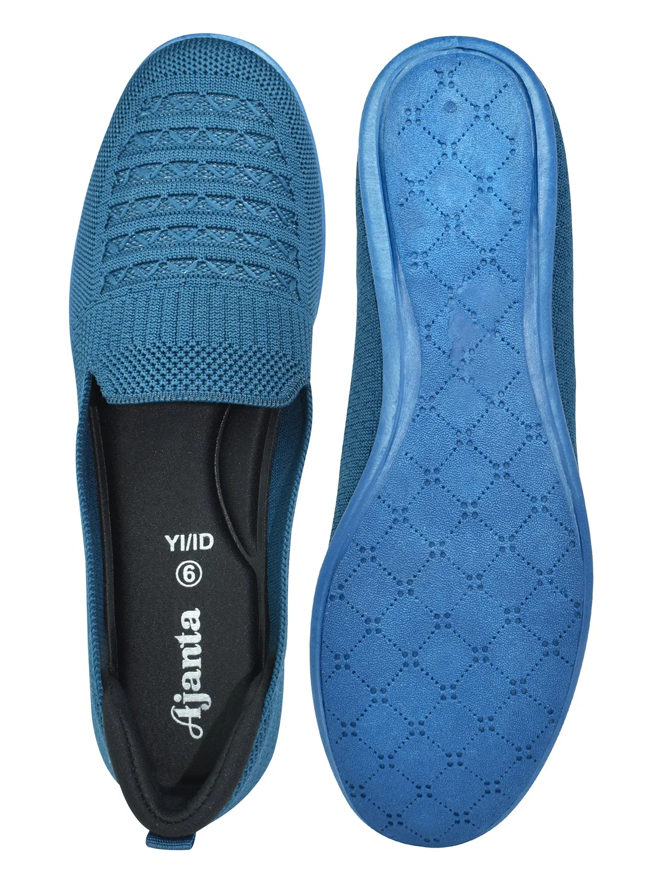 Ajanta Women Blue Belly EL5011