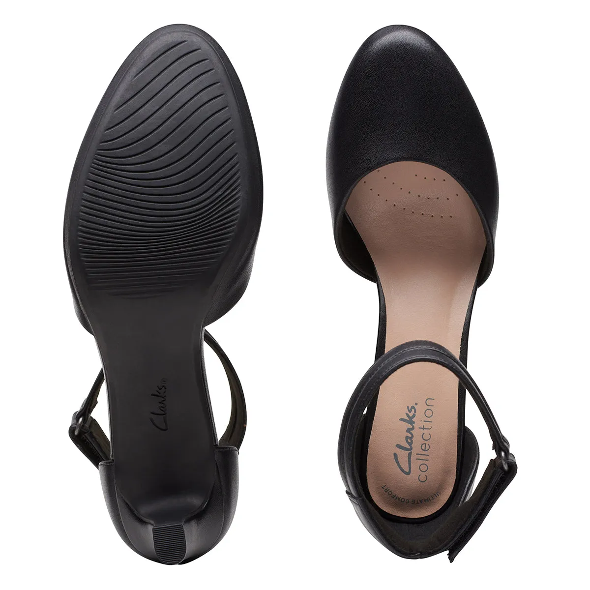 Ambyr Skip Dress Heels with Velcro Strap
