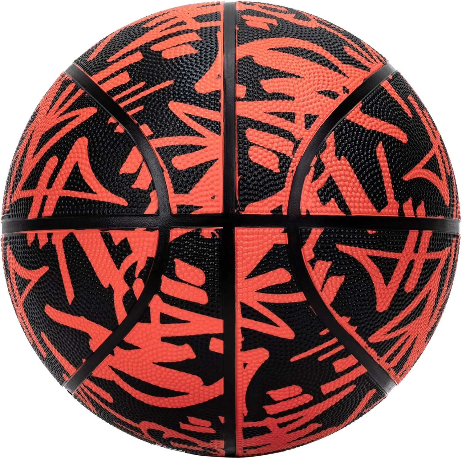 AND1 Fantom Graffiti Rubber Basketball - Streetball for Indoor and Outdoor Use, Deep Channel Construction and Durability