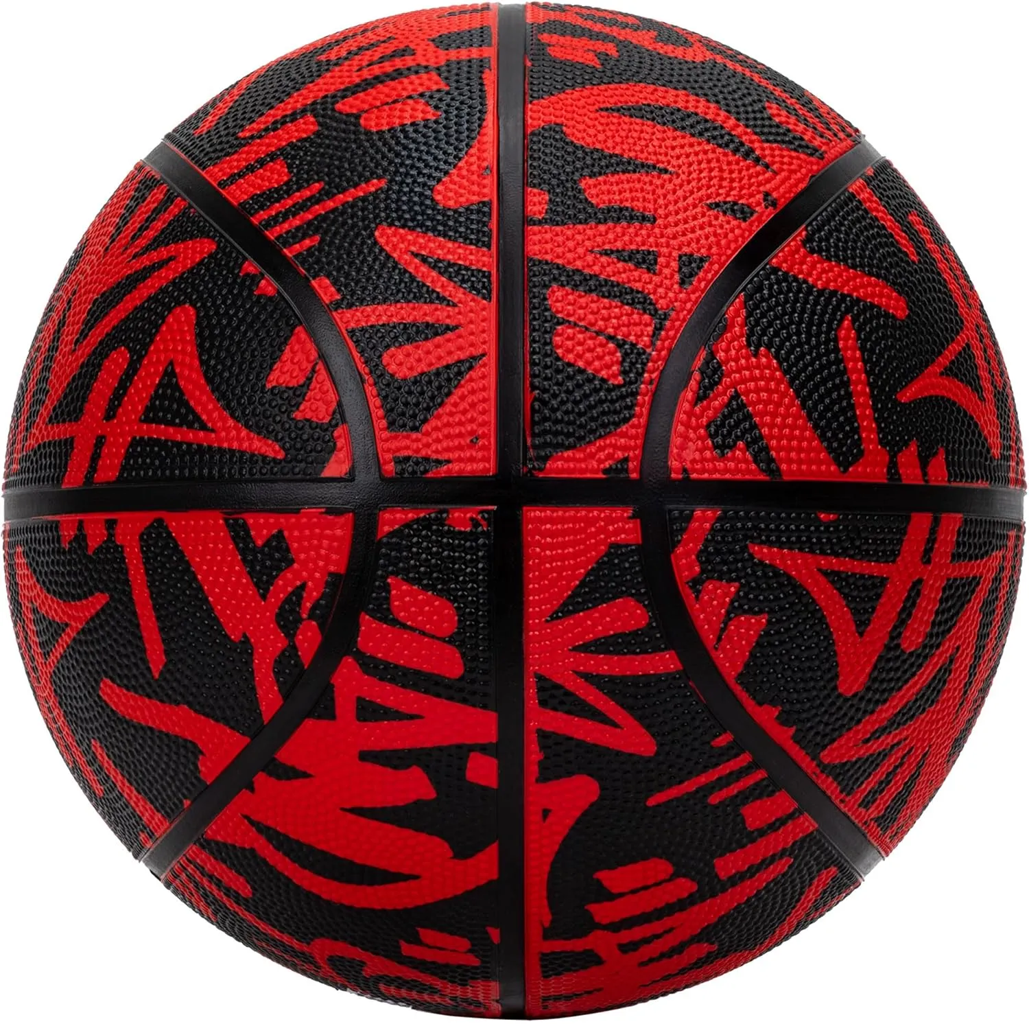 AND1 Fantom Graffiti Rubber Basketball - Streetball for Indoor and Outdoor Use, Deep Channel Construction and Durability