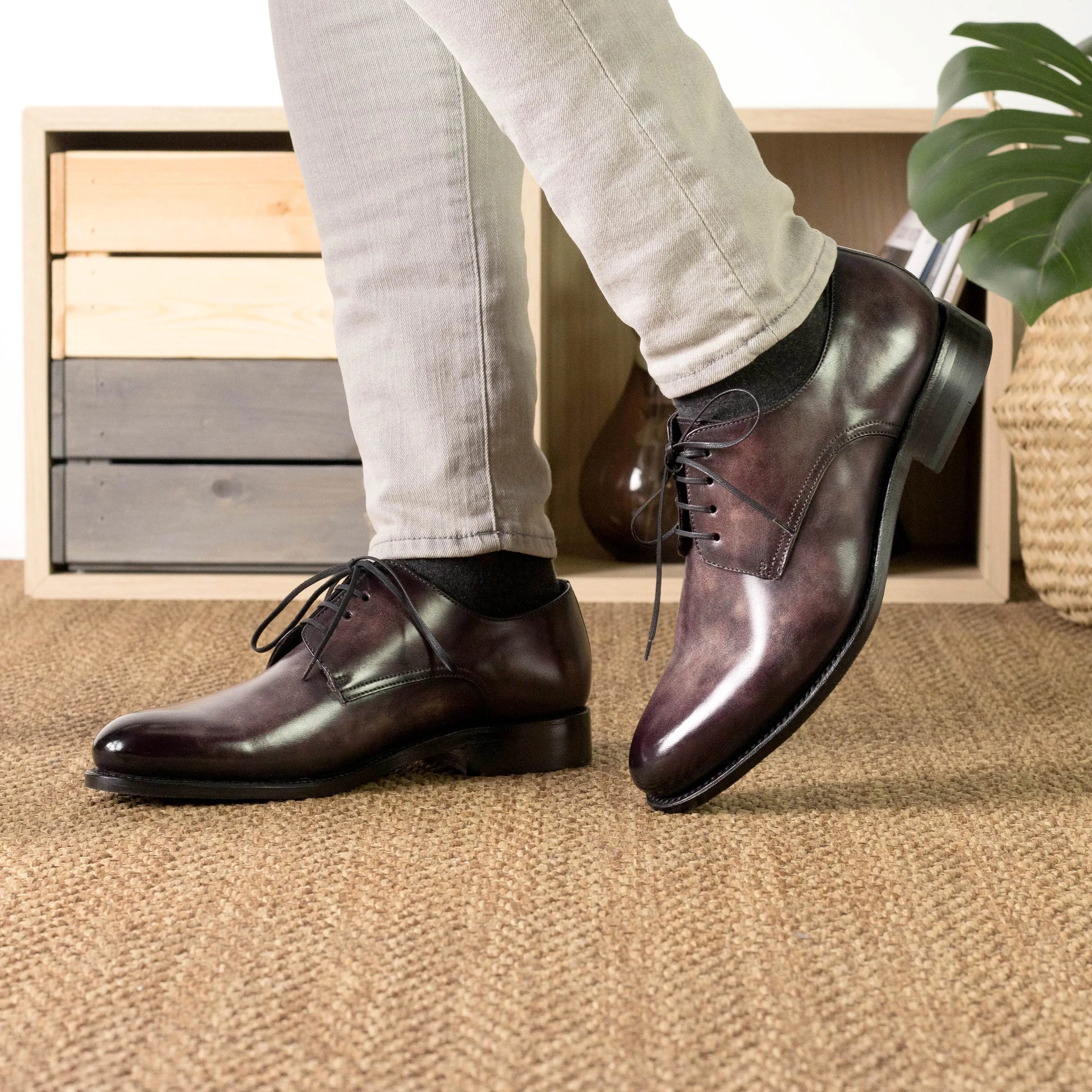 Aubergine Patina - Muscelli Derbys