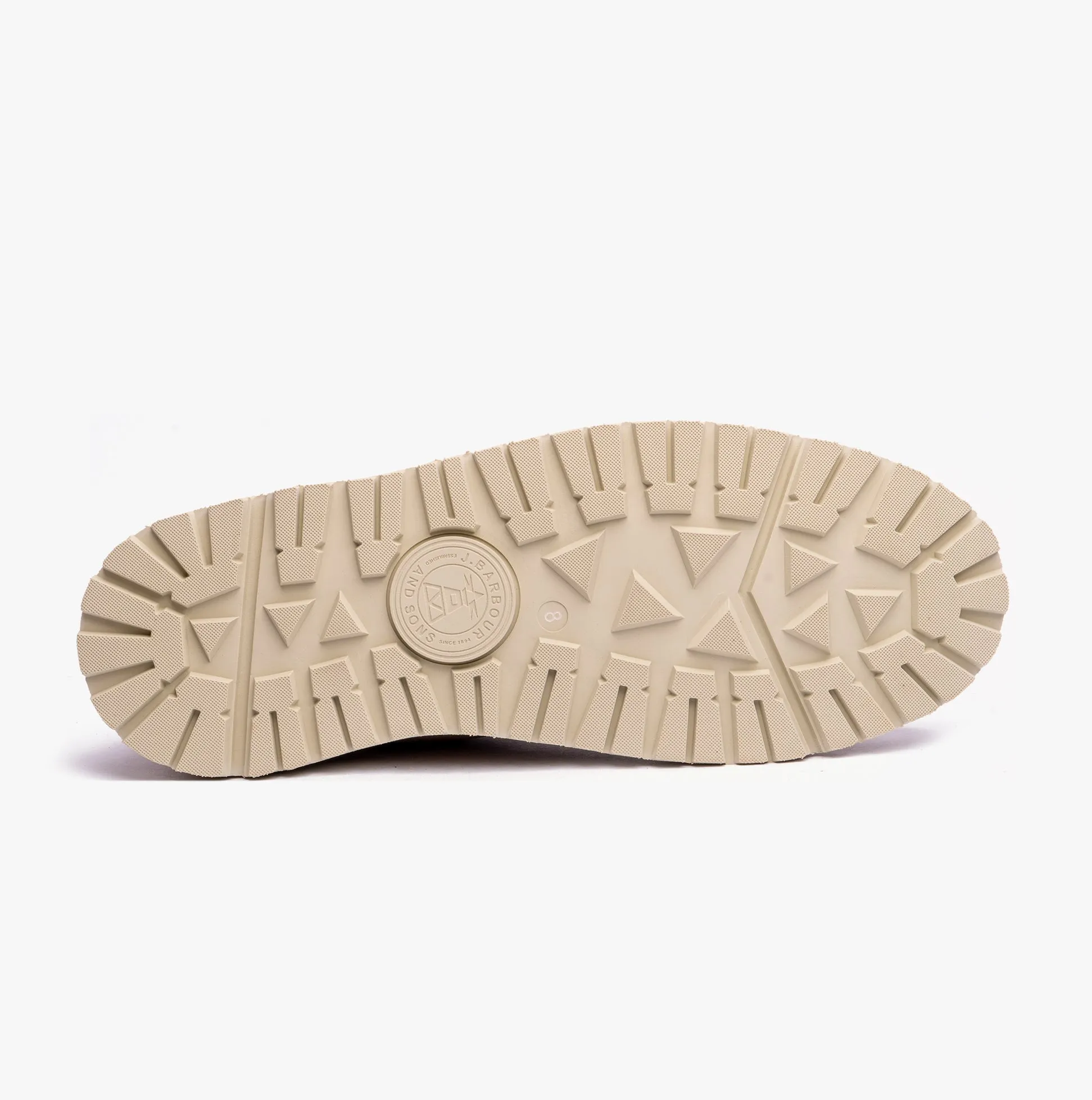 Barbour ACER Mens Derby Shoes Sand Suede