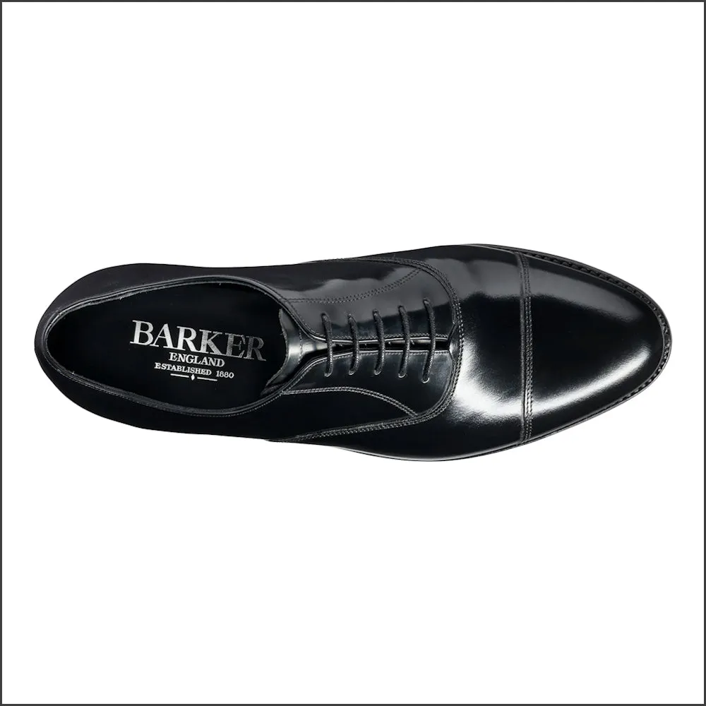 Barker Cornhill - Black Hi-Shine Size 9 Only/
