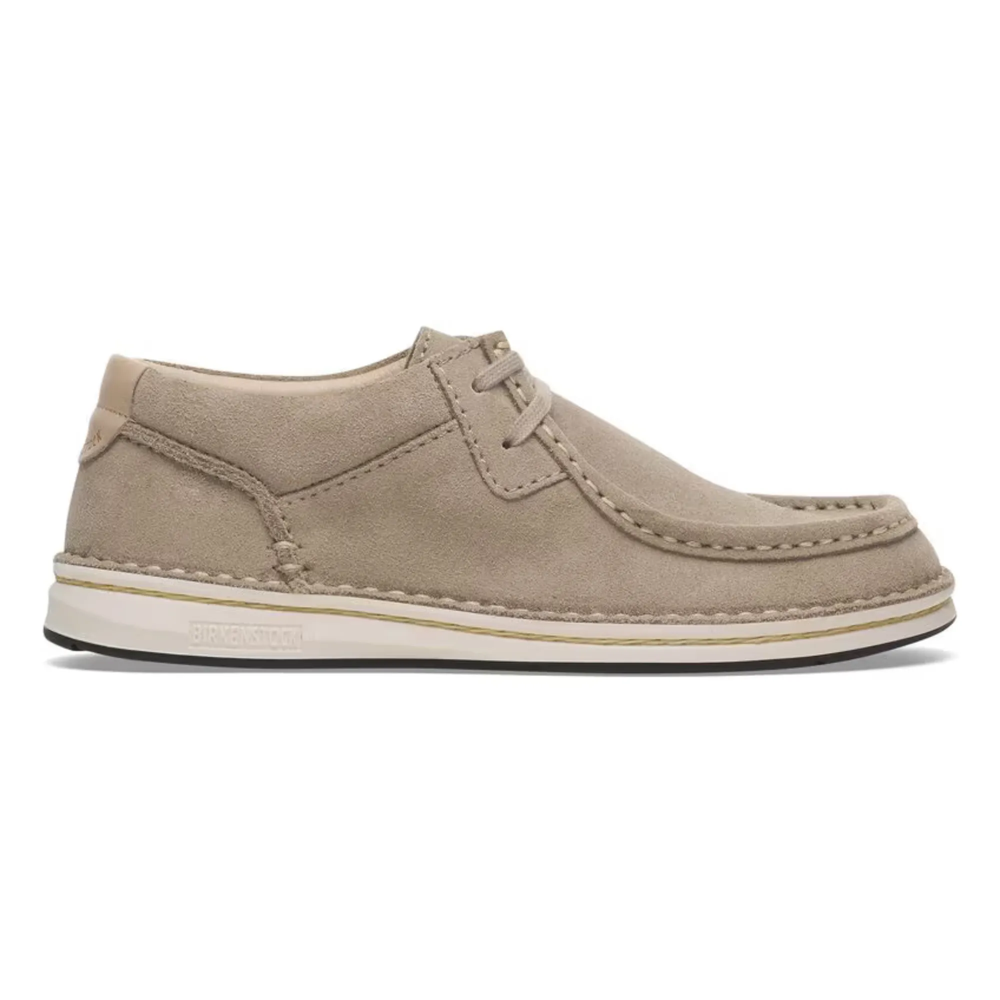 Birkenstock Pasadena Suede Shoe - Taupe