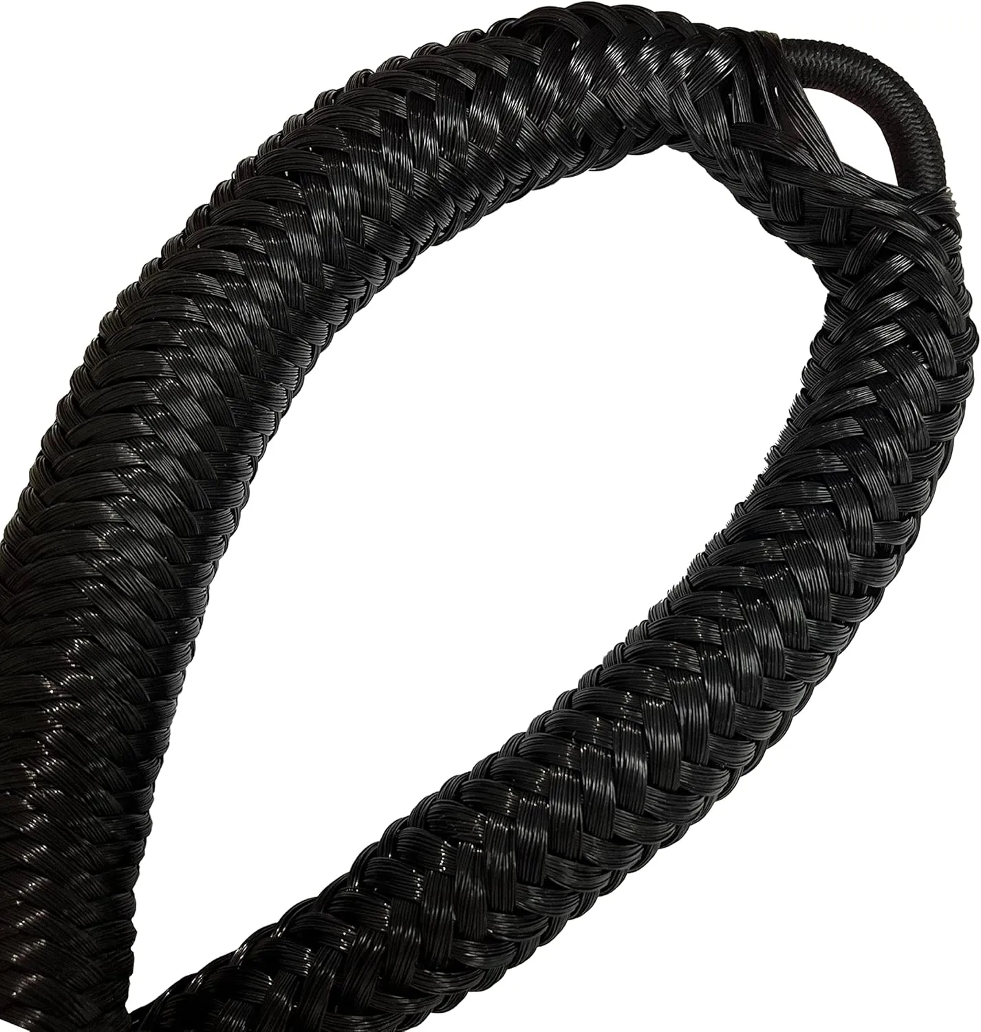 Black Bungee Dock Lines 2-Pack with Double Hooks & Floating Tubes – Heavy Duty Boat Ropes for Jet Ski, Pontoon, Kayak – 4ft to 6ft, 316 Stainless Steel, Shock Absorbing