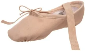 Bloch Girl's Pump Split Sole Canvas Ballet Shoe/Slipper, Pink, 11.5 B US Little Kid