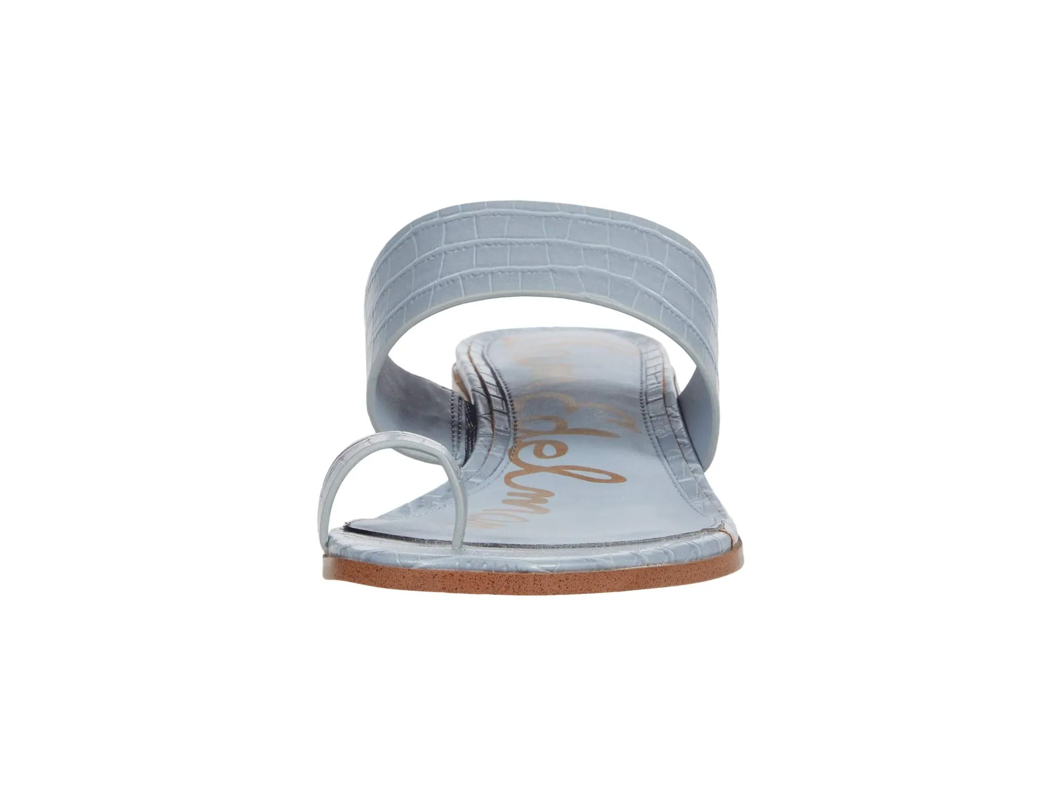 Block-Heel Toe-Loop Sandals Slide Blue Sandals Edelman Sam Exclusive access Slip-On Ilana Mule Easy returns