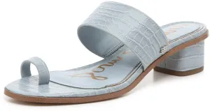 Block-Heel Toe-Loop Sandals Slide Blue Sandals Edelman Sam Exclusive access Slip-On Ilana Mule Easy returns