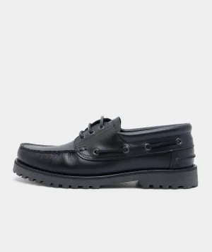 Boat Shoe Leather Black Outstanding Ollie Buy-one-get-one-free -