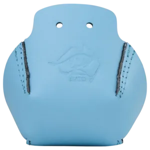 Bont - Tickle Blue Stitched Leather Toe Cap Protectors - Sold In Pairs