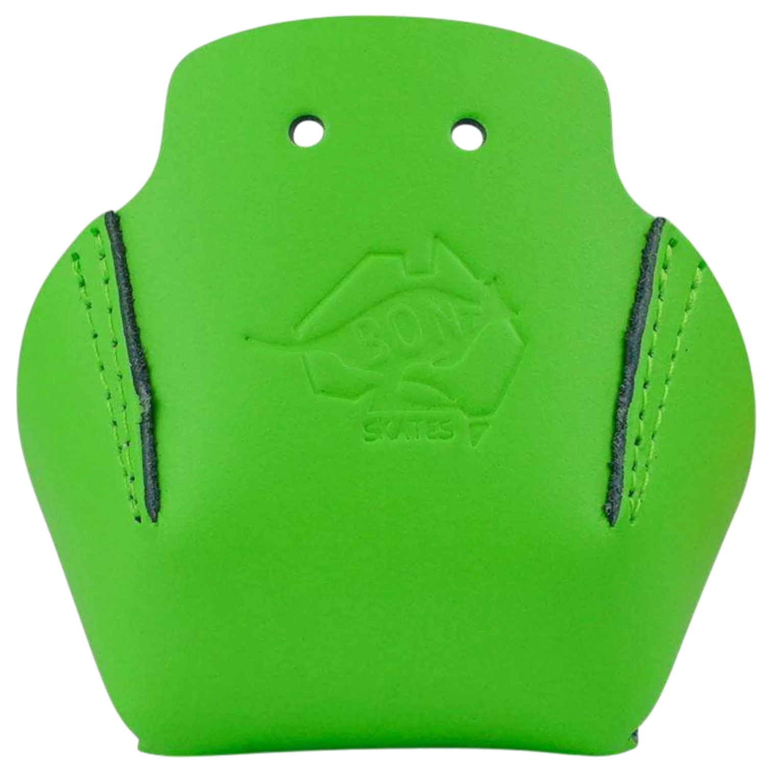 Bont - Totally Lime Stitched Leather Toe Cap Protectors - Sold In Pairs