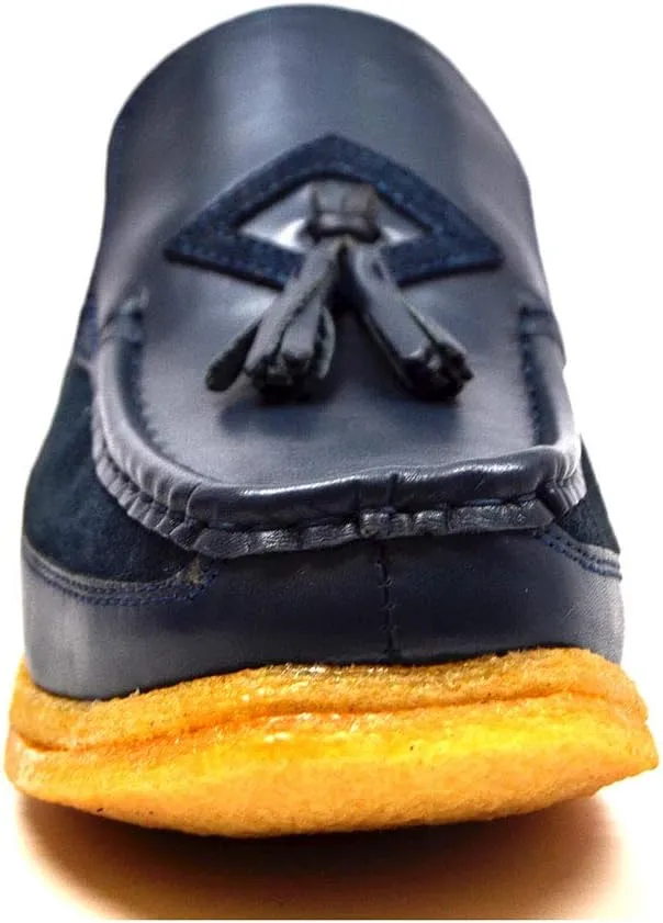 British Collection - Brooklyn Leather and Suede Combo Shoes [2200-1 -2200-4]