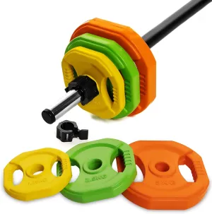 Cardio Pump Set, Adjustable Barbell Weight Plates for Home & Gym Workout (available in plate and set)