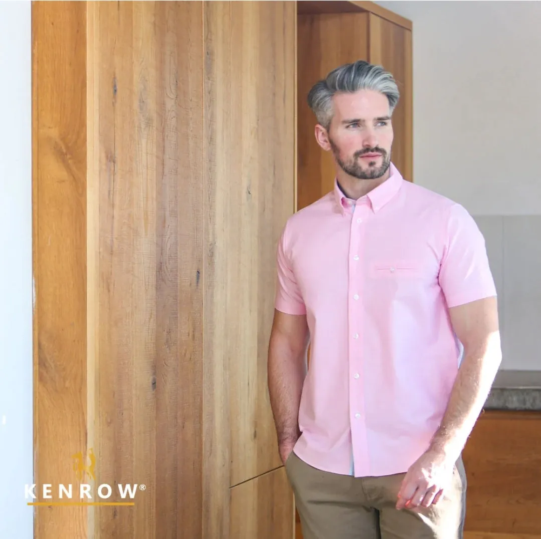 Casey Short Sleeved Shirt Pink