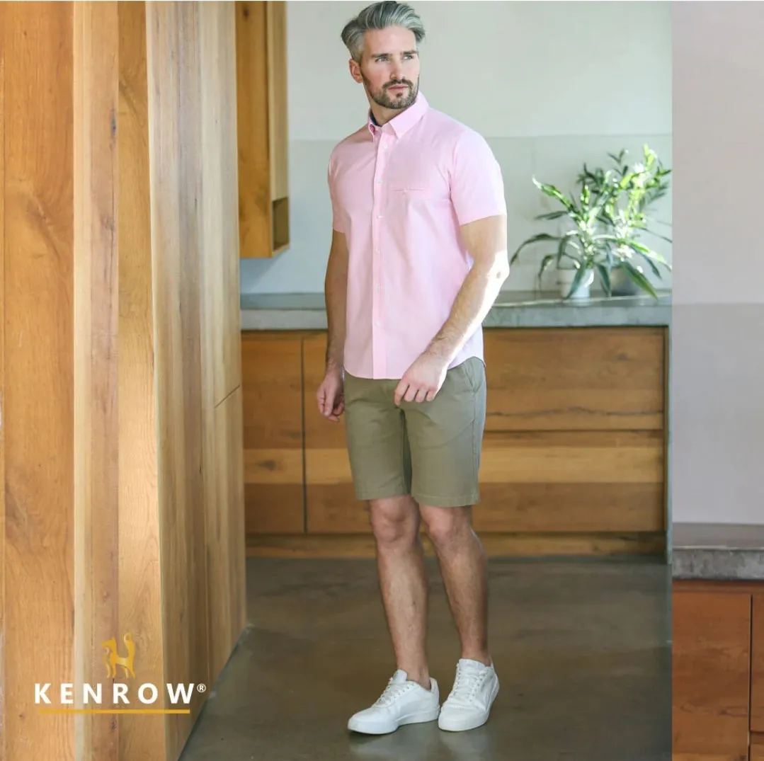 Casey Short Sleeved Shirt Pink