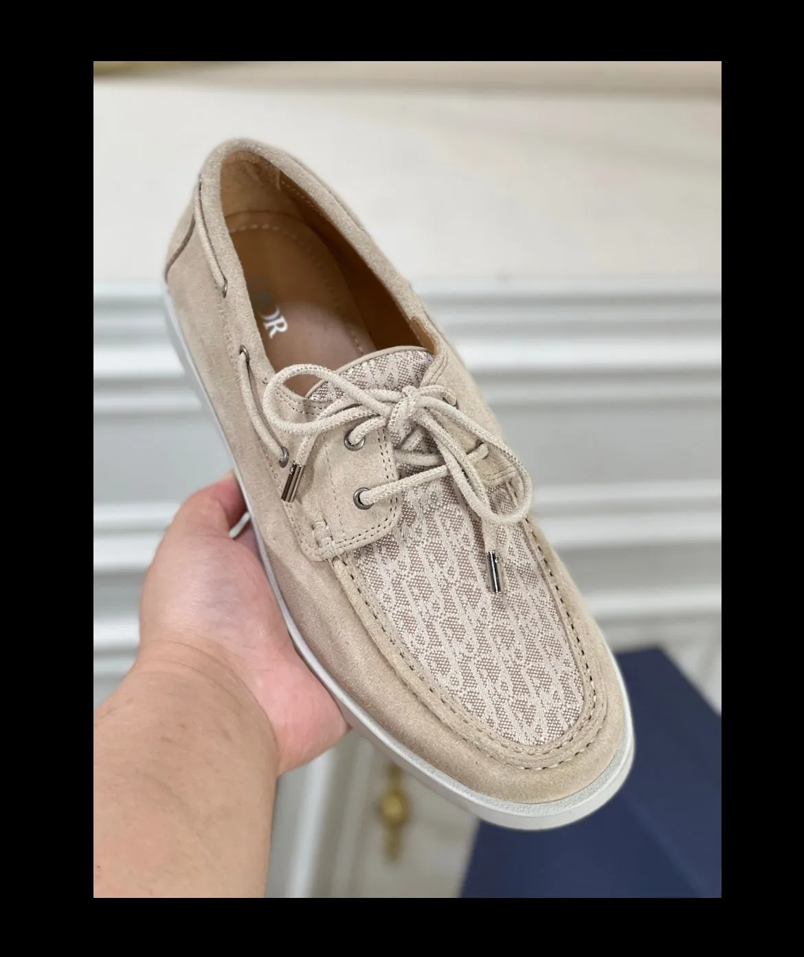 CD GRANVILLE BOAT SHOE TAN SUEDE
