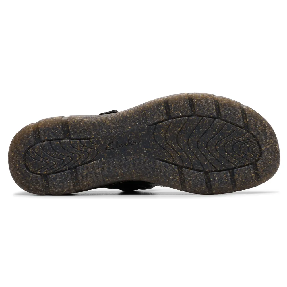 Clarks Orlene Jane Black Leather Shoe (Women's)