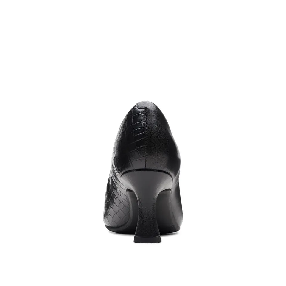 Clarks Women's Kataleyna Rose Black Croc 26175069