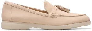Clarks Women's Narini Edge Slippers, Sand suede, 8.5