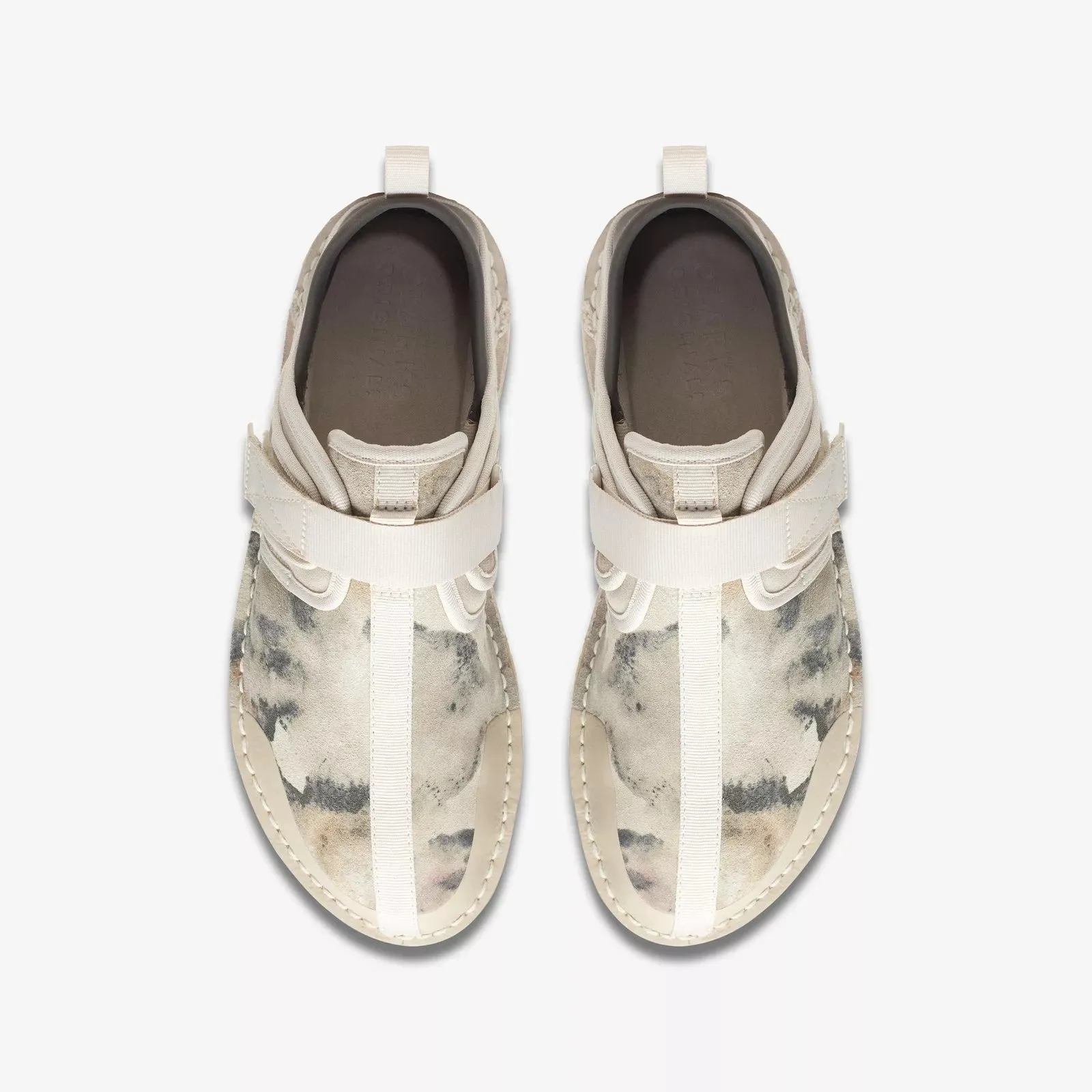 Clarks Women's Trek Taiyo White Suede 26166286