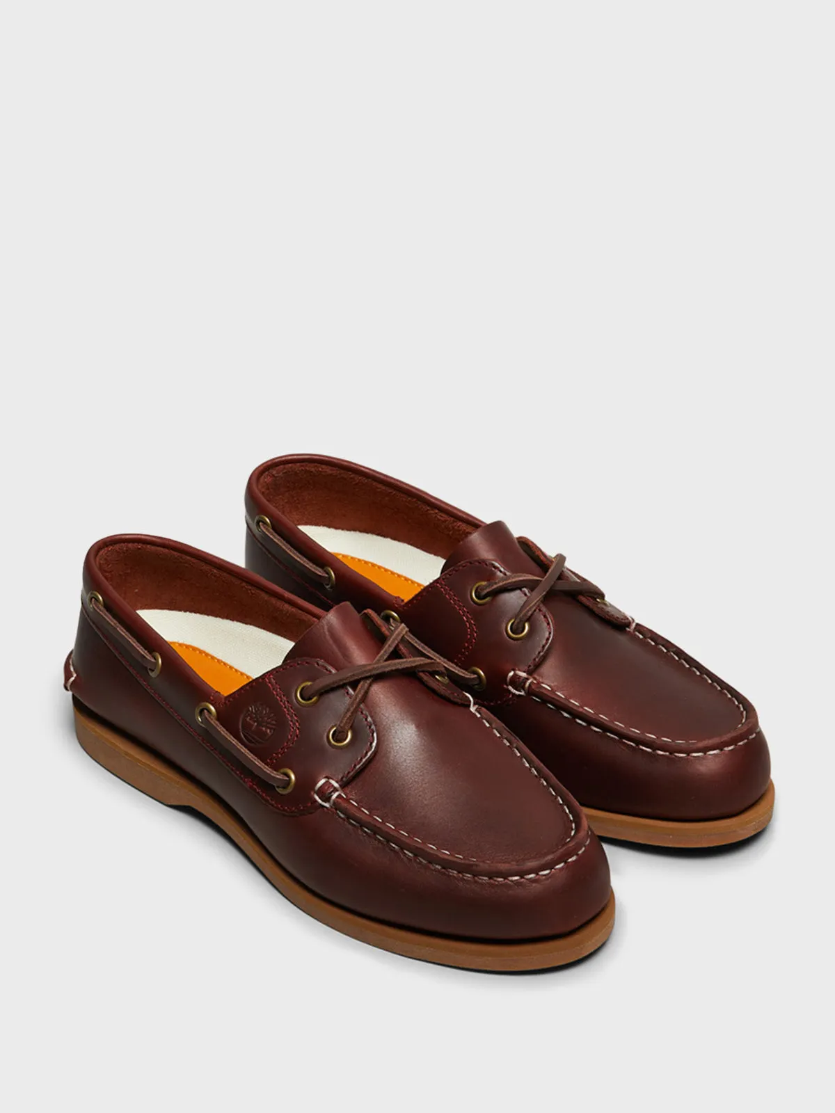 Classic Boat Shoe in Burgundy Full Grain