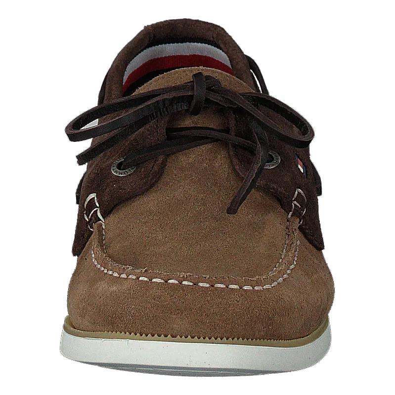 Classic Suede Boatshoe Classic Khaki