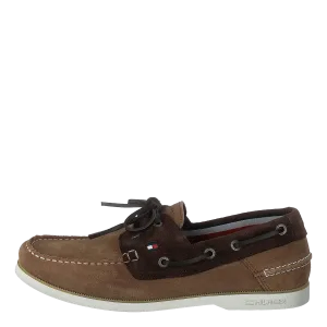 Classic Suede Boatshoe Classic Khaki