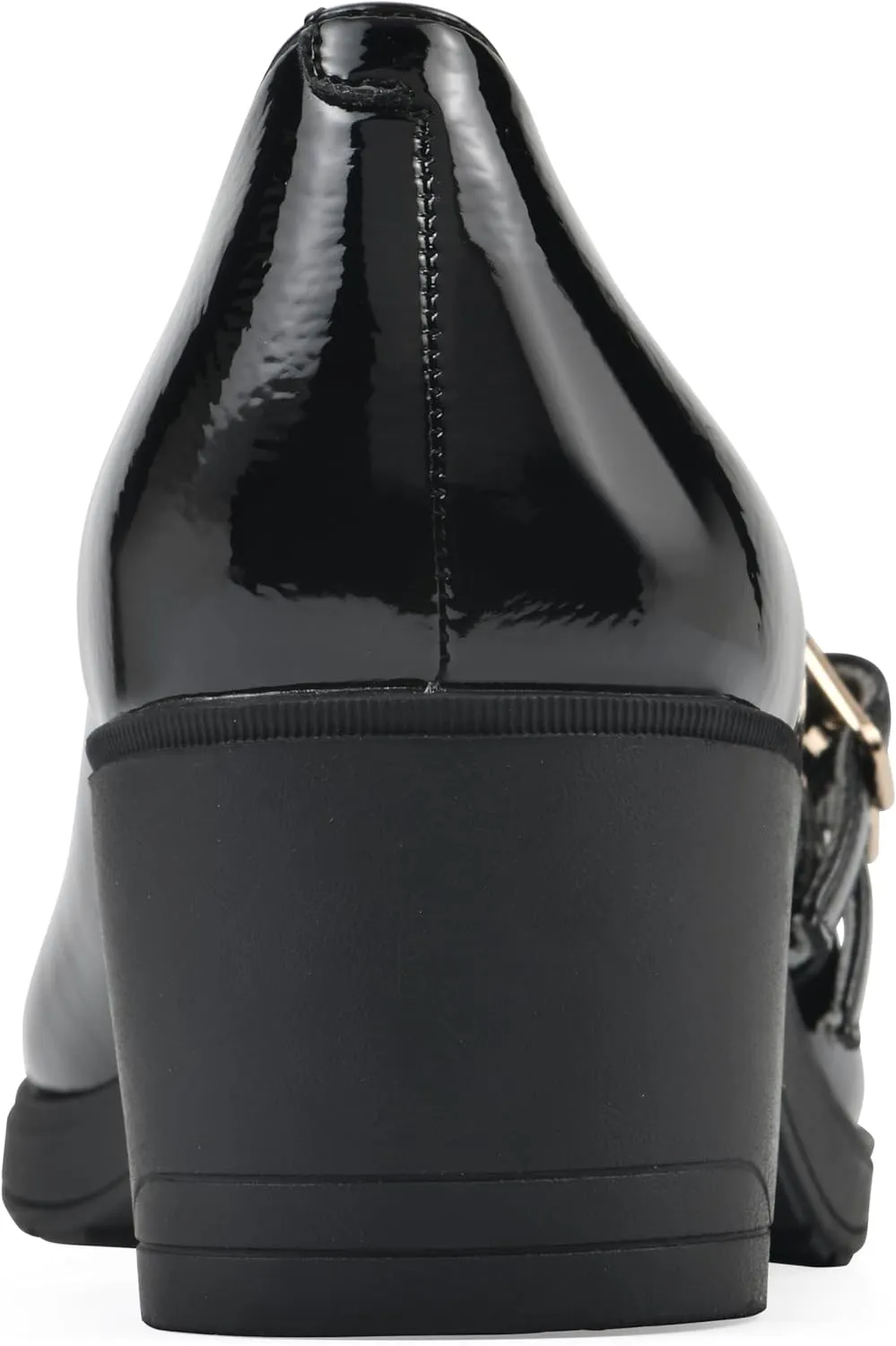 CLIFFS BY WHITE MOUNTAIN Women's Hunta Cushioned Double-Strap Mary Jane Pump