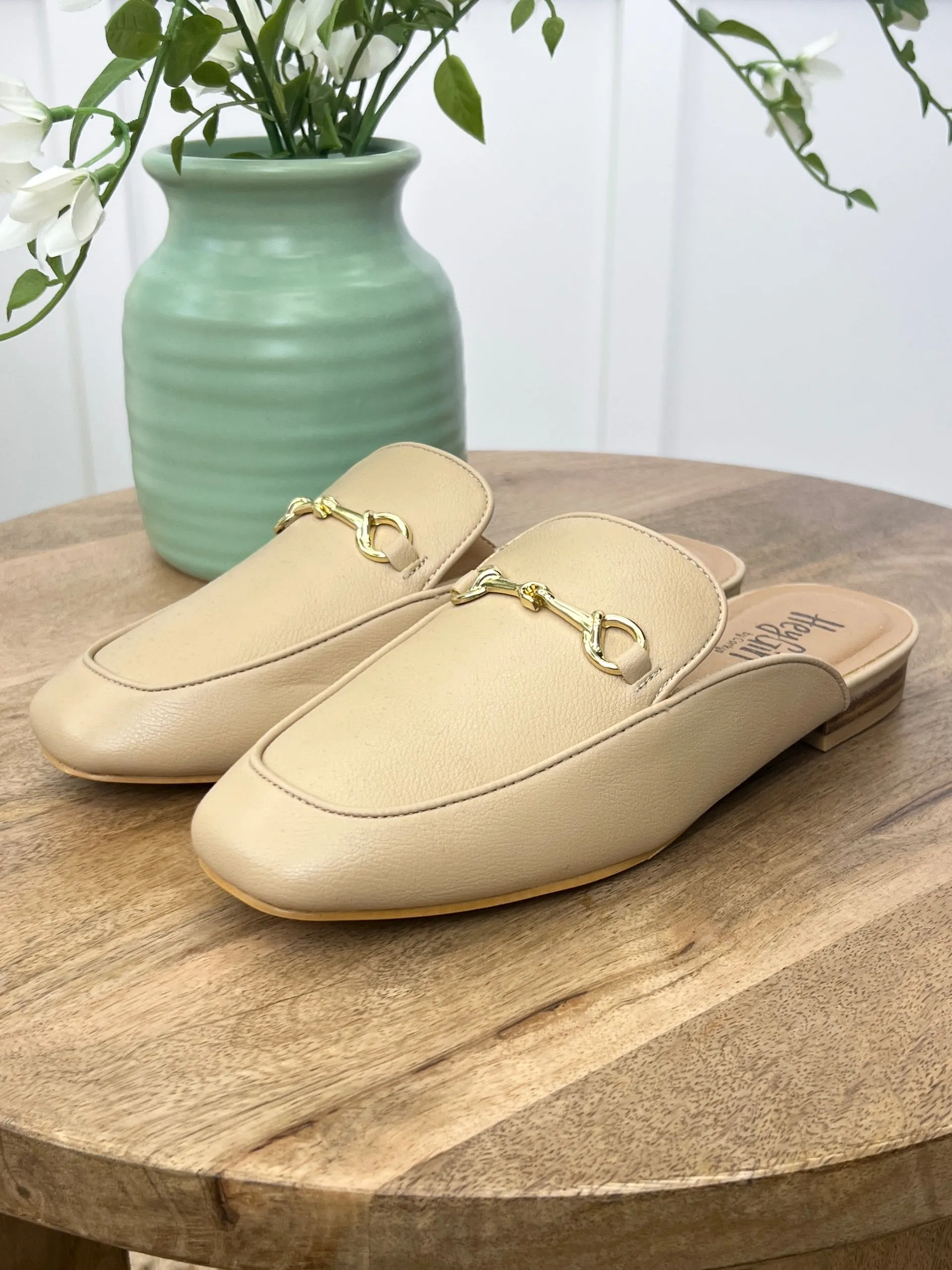 Corky Camel Charmer Mule Slip on Shoes