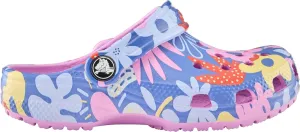 Crocs 209698-6WQ-J5 Classic Printed Floral Clog K BBB Bubble