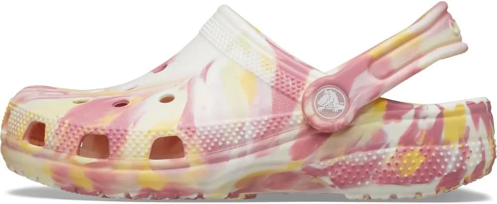 Crocs Girls Classic Marbled Clogs