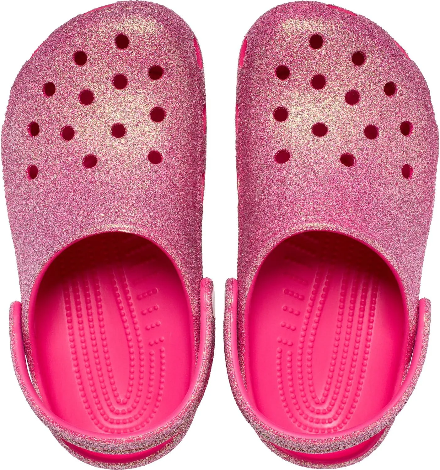 Crocs Kids' Classic Glitter Clog
