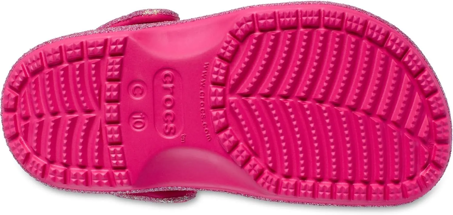Crocs Kids' Classic Glitter Clog