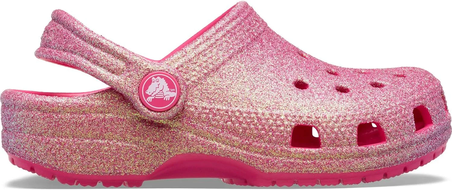 Crocs Kids' Classic Glitter Clog