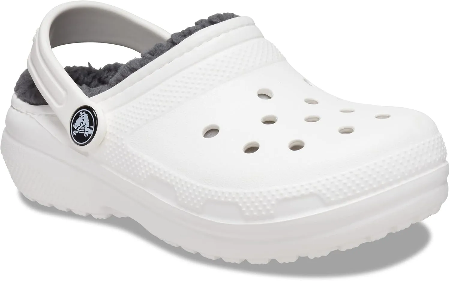 Crocs Kids Classic Lined Clogs for Toddlers - Synthetic Upper & Lining - Synthetic Outsole & Insole