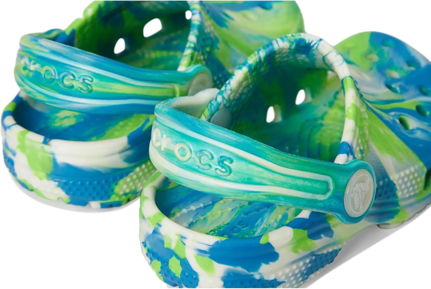 Crocs Kids' Classic Marbled Tie-Dye Clog
