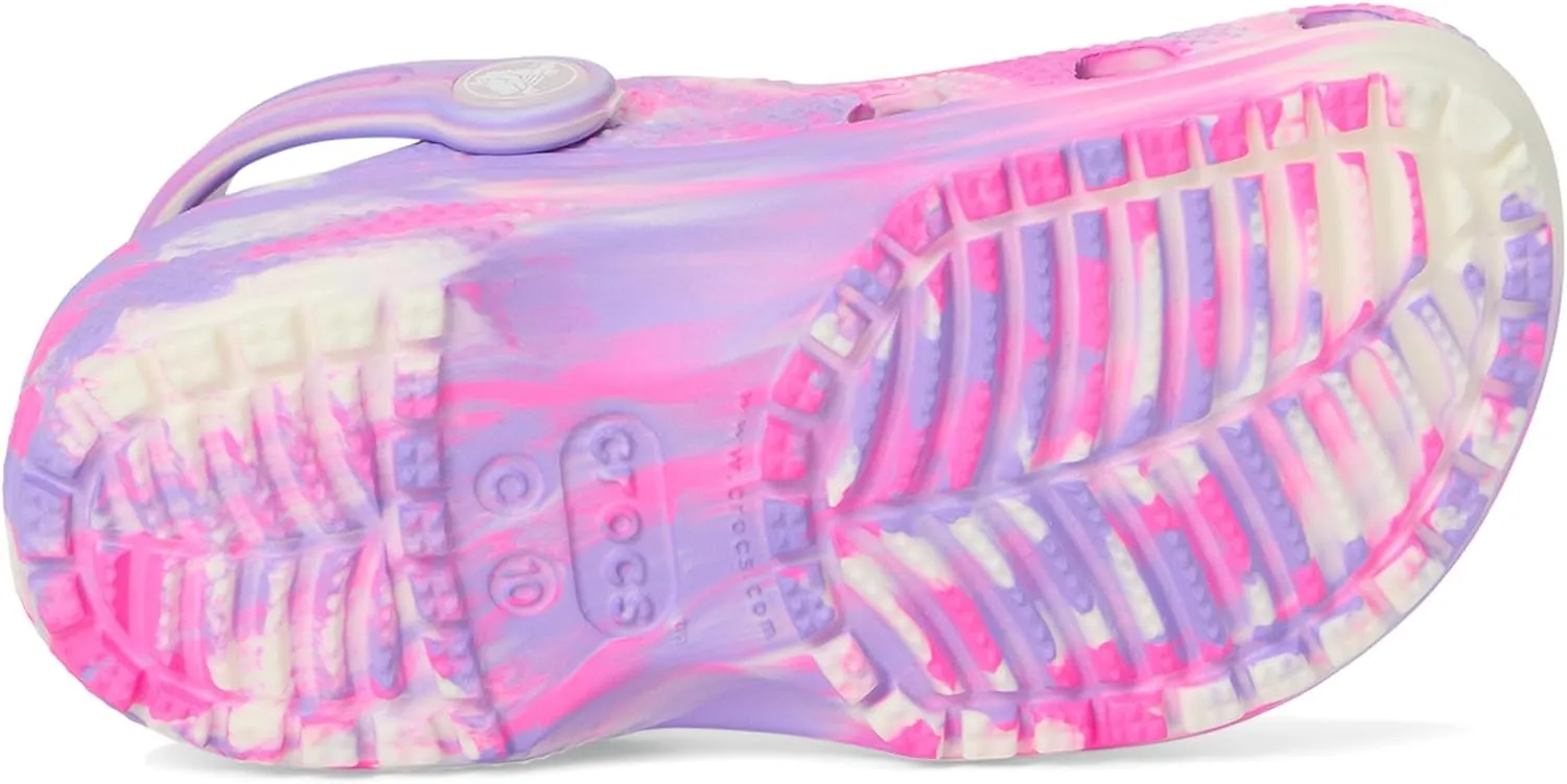 Crocs Kids' Classic Marbled Tie-Dye Clog