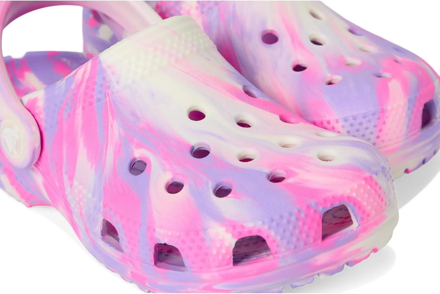Crocs Kids' Classic Marbled Tie-Dye Clog