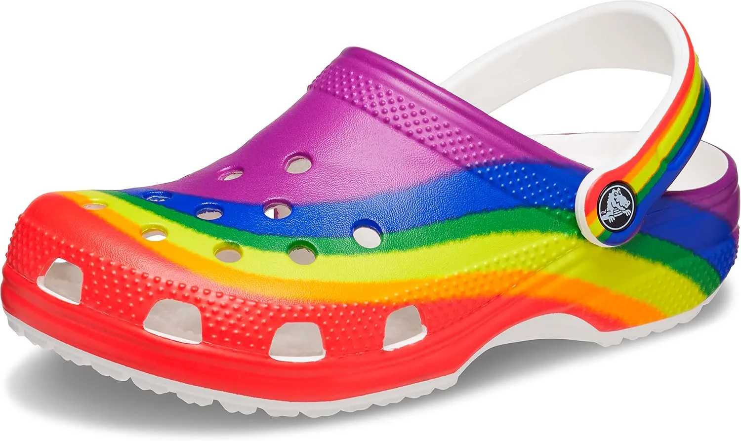 Crocs Unisex Adult Classic Rainbow Dye Clog