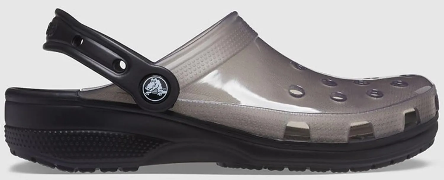 Crocs Unisex-Adult Classic Translucent Clog
