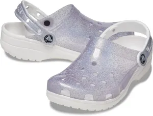 Crocs Unisex-Adult Classic Translucent Glitter Clog