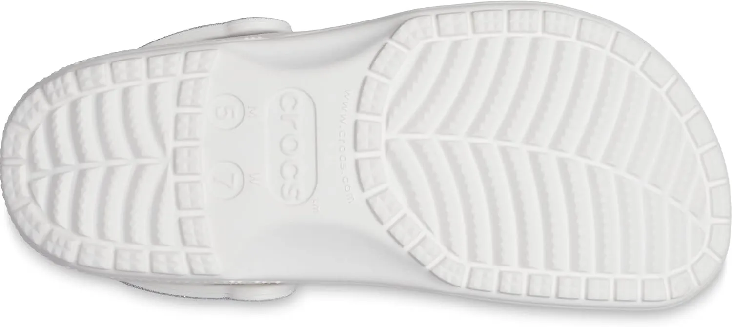 Crocs Unisex-Adult Classic Translucent Glitter Clog