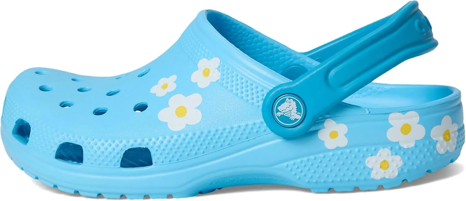 Crocs Unisex-Child Classic Clogs with Patterns and Graphics (Toddler)