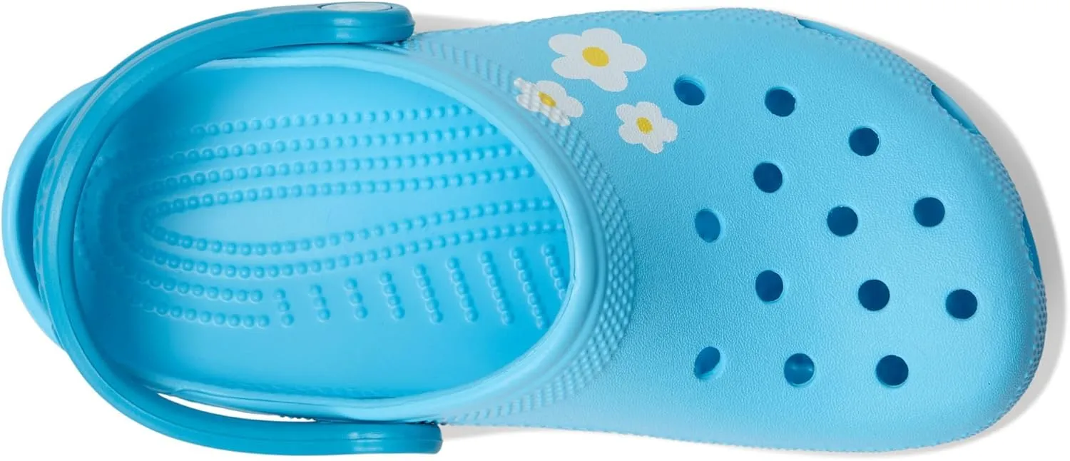 Crocs Unisex-Child Classic Clogs with Patterns and Graphics (Toddler)