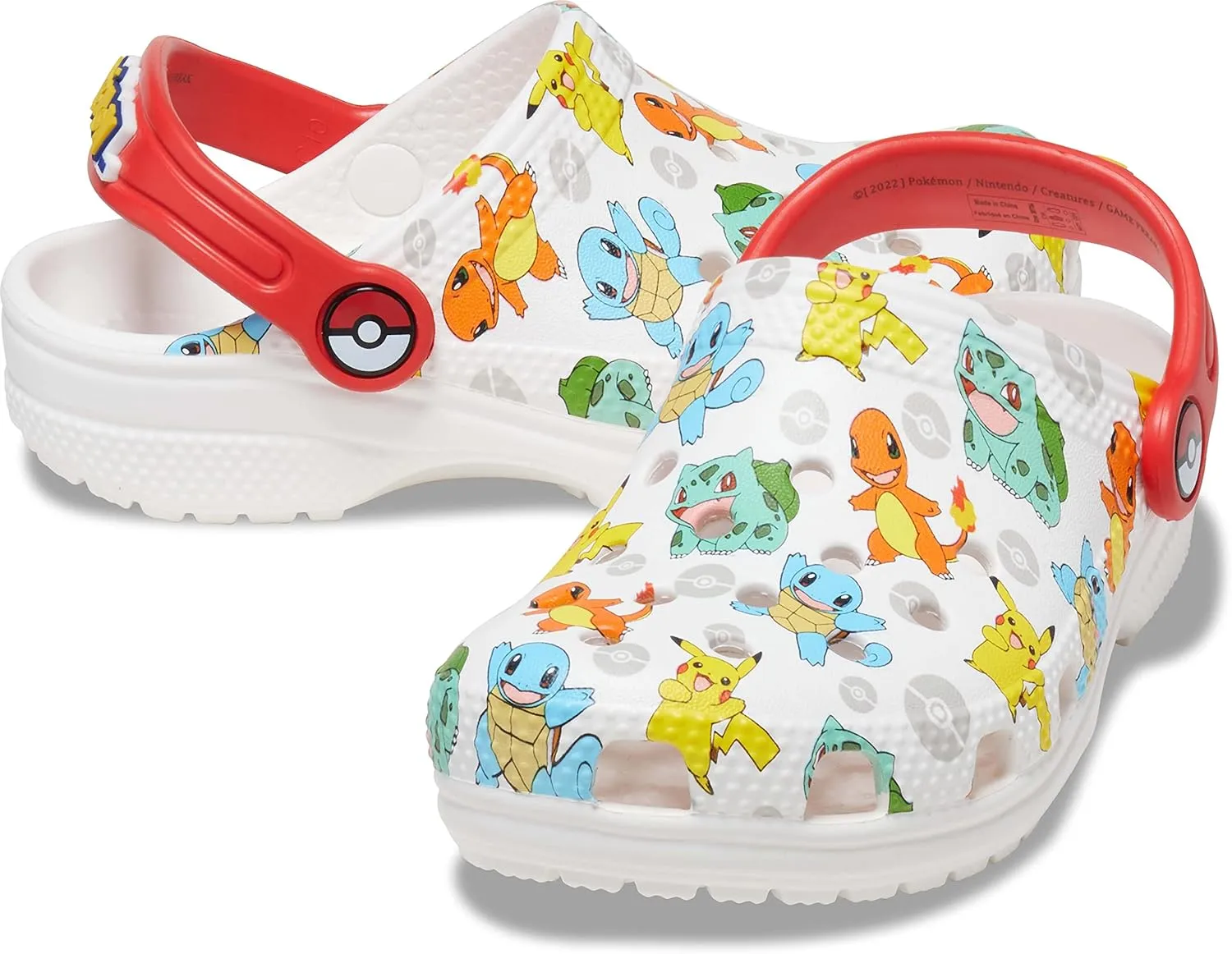 Crocs Unisex-Child Pikachu Classic Pokemon Clog K WHI/MLTI